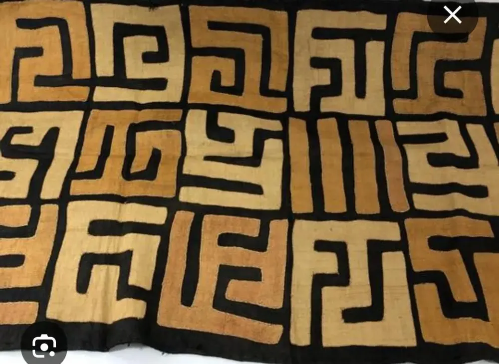 Gifts - Limited Edition: Set of 6 Customizable Porcelain Plates - Ntshak Kuba Motif, Master Craftsmanship - KEMI HOME ART