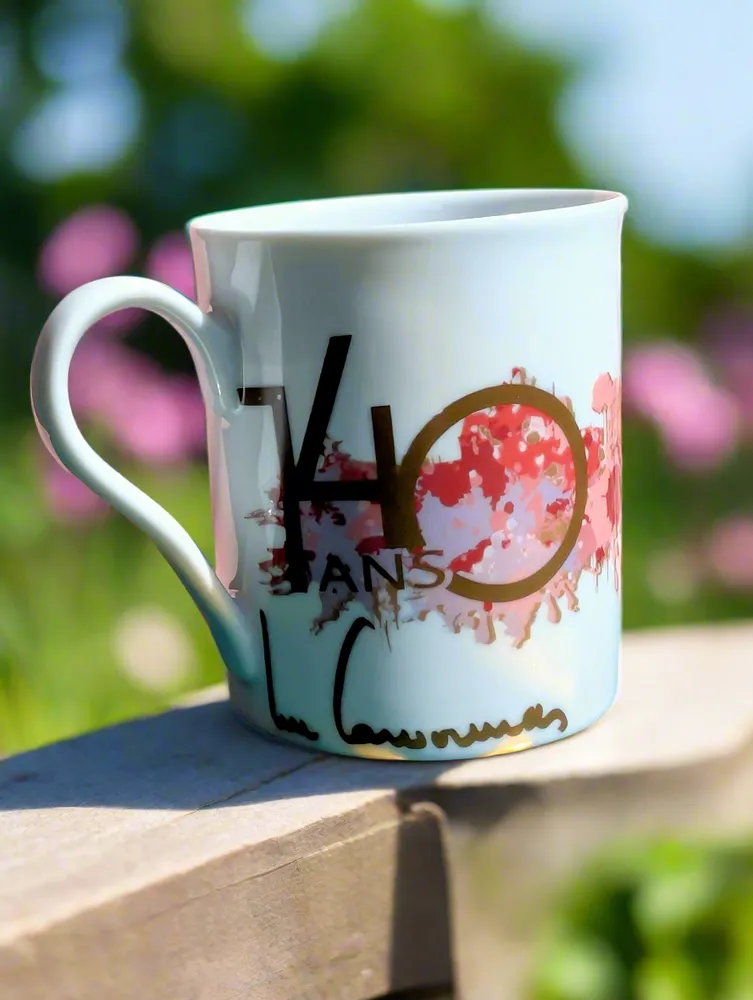 Gifts - Customizable « Violet Heritage » Mug - Celebrate 140 Years of Alfortville with Style and Originality - KEMI HOME ART