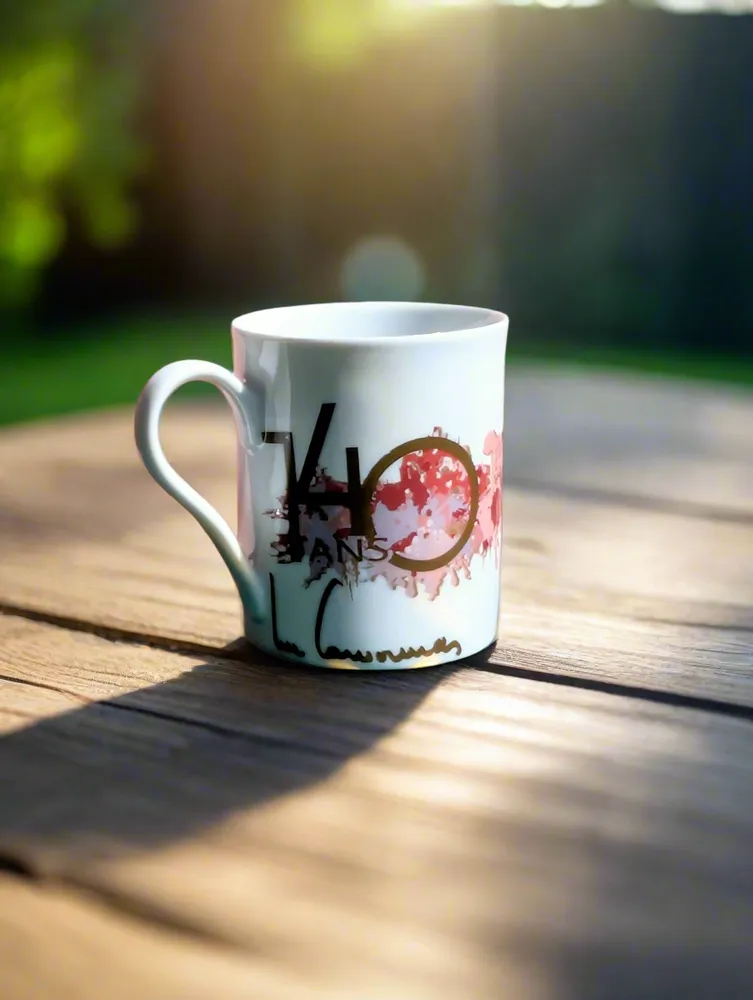 Gifts - Customizable « Violet Heritage » Mug - Celebrate 140 Years of Alfortville with Style and Originality - KEMI HOME ART