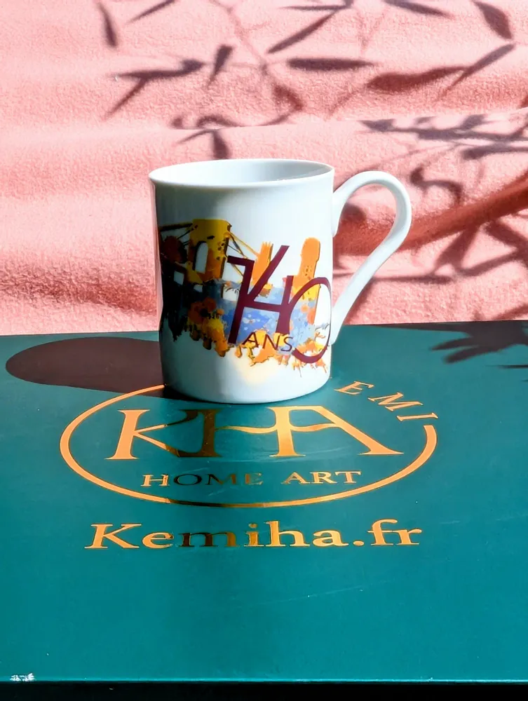 Gifts - Customizable Mug « Alfortville 140 Years »: A Vintage Collectible Tribute! - KEMI HOME ART