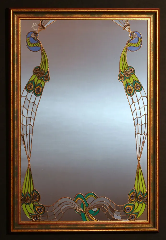 Miroirs - PEACOCKS - GLASS NOUVEAU