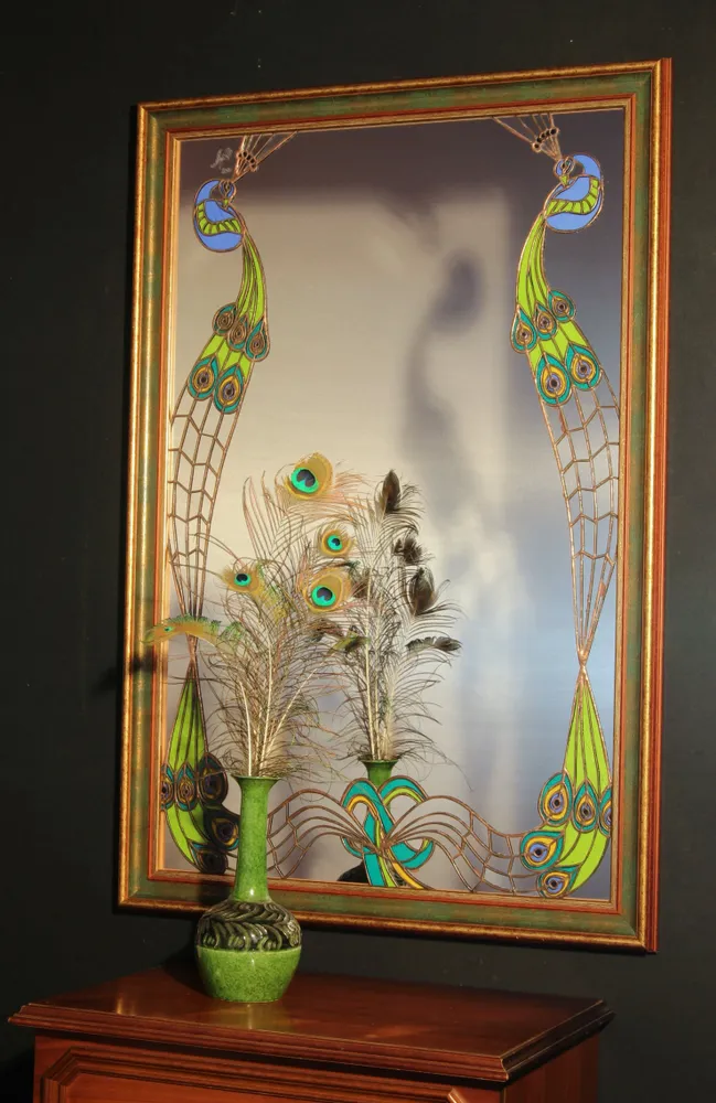 Miroirs - PEACOCKS - GLASS NOUVEAU