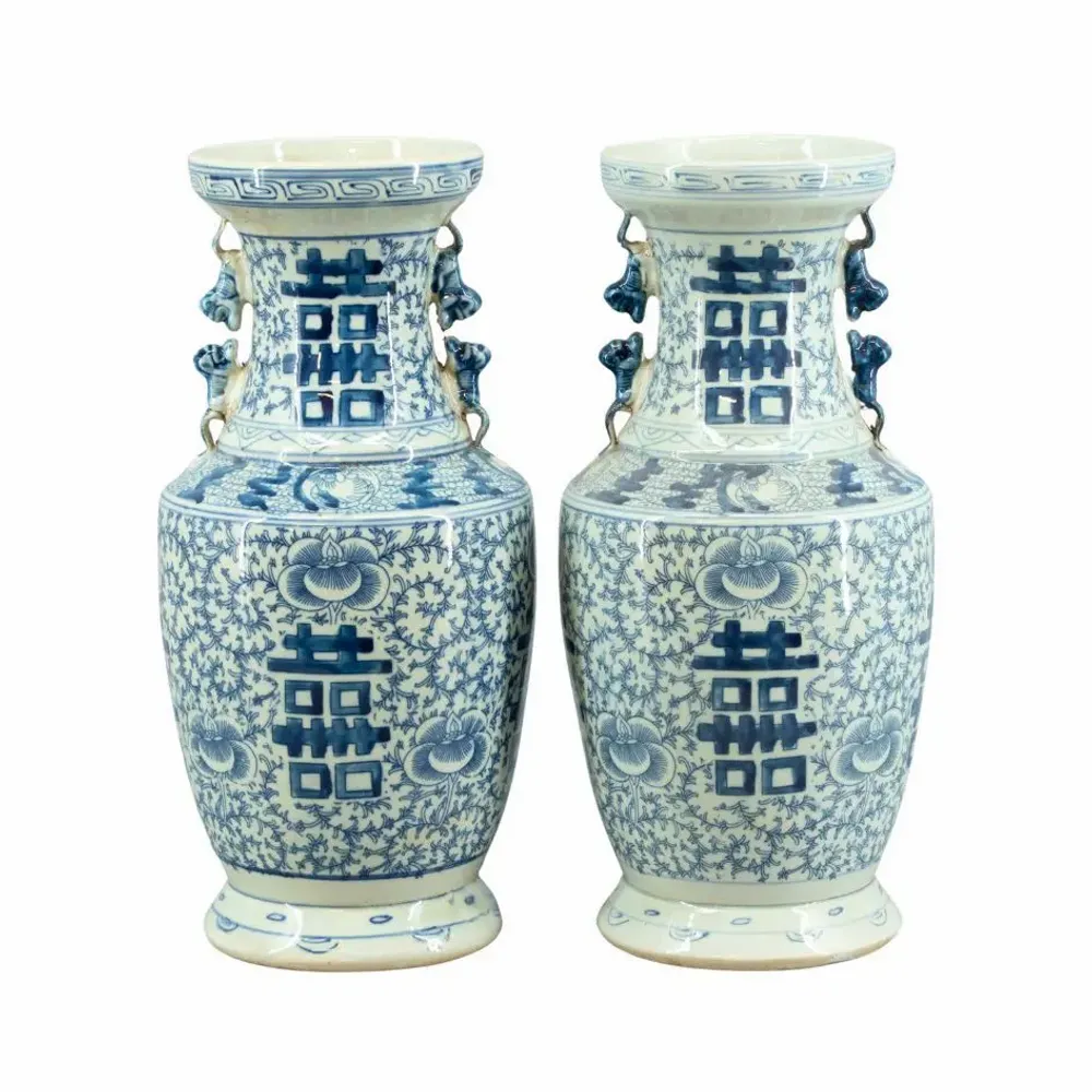 Vases - Vases "Longévité" en Forme de Balustre - KUZCO ART MAISON