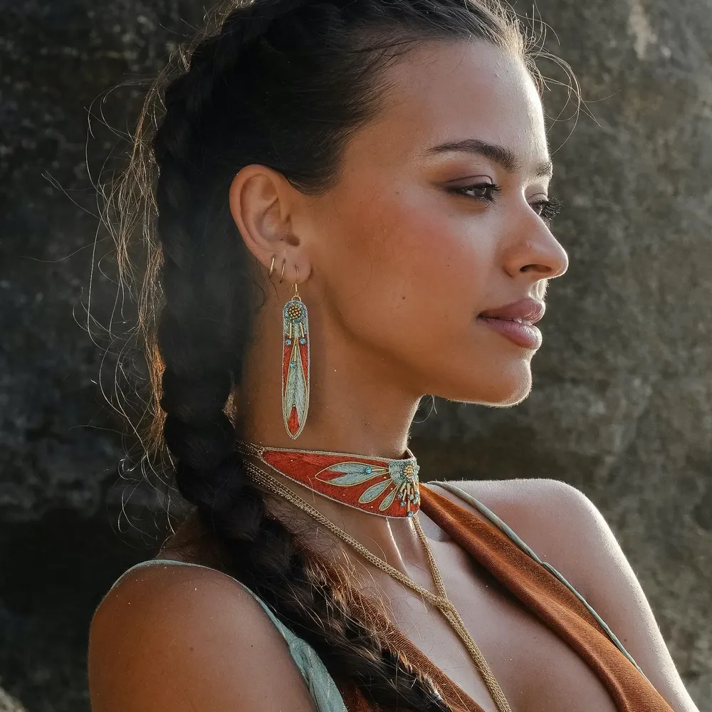 Jewelry - APSA Metallic Earrings - NAHUA