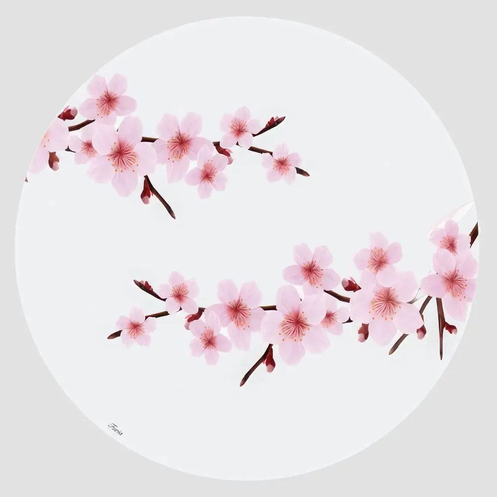 Table mat - Coasters - Giafiori Sottobicchiere Rotondo - #03 - FURIA LIVING