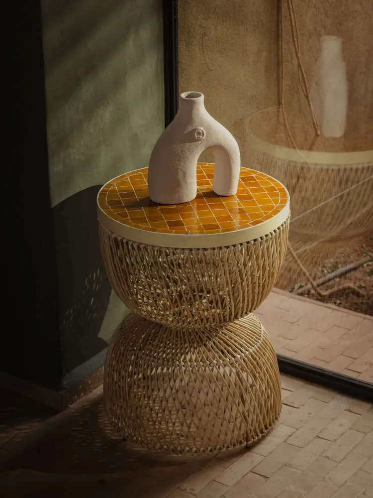 Autres tables  - Table d'appoint Riviera Verte - LOULE INTERIEUR