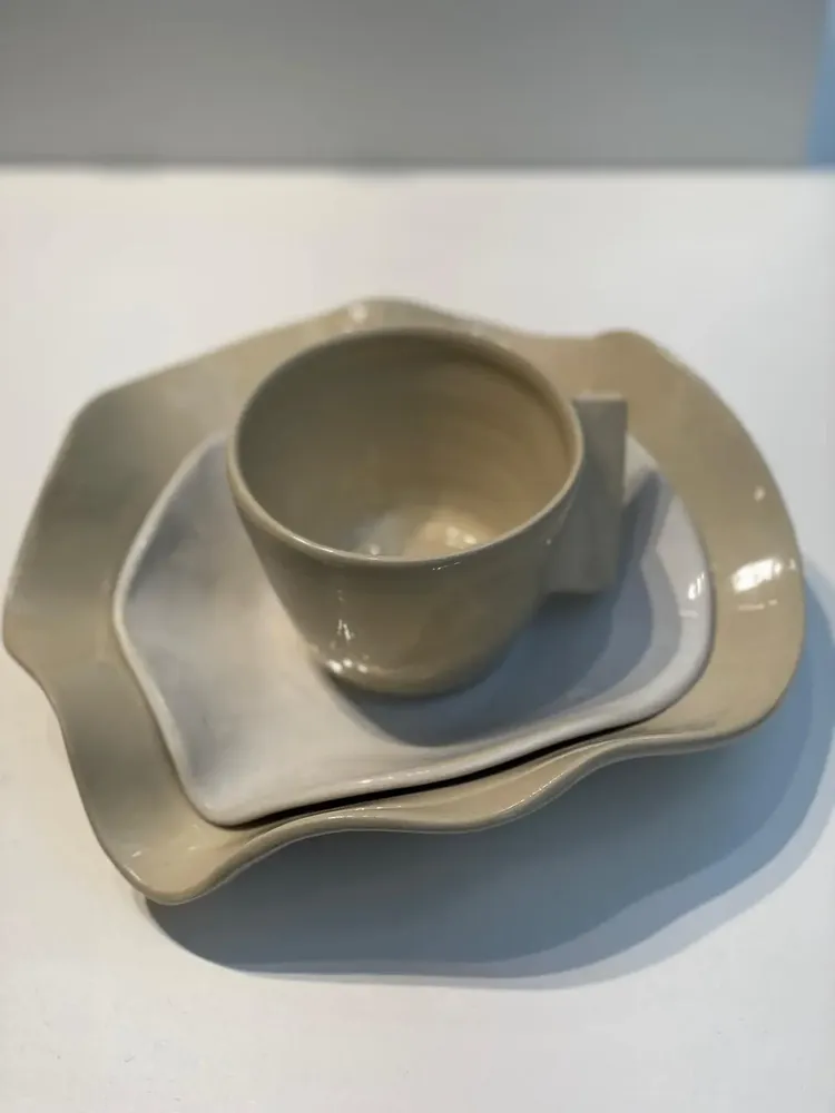 Assiettes au quotidien - Sous tasse Rosalia - CARTE BLANCHE CÉRAMIQUES