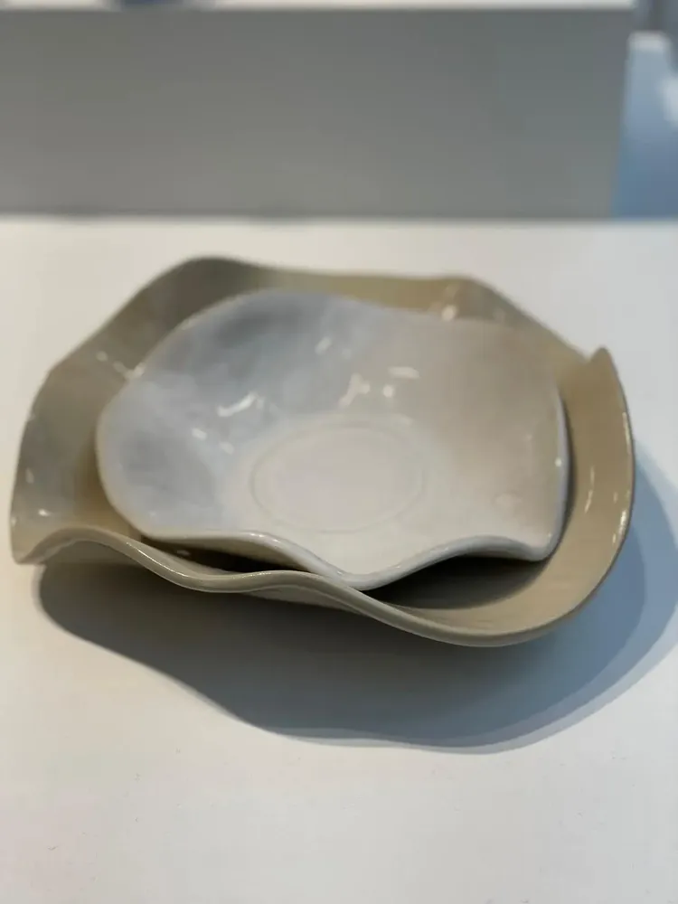 Assiettes au quotidien - Sous tasse Rosalia - CARTE BLANCHE CÉRAMIQUES