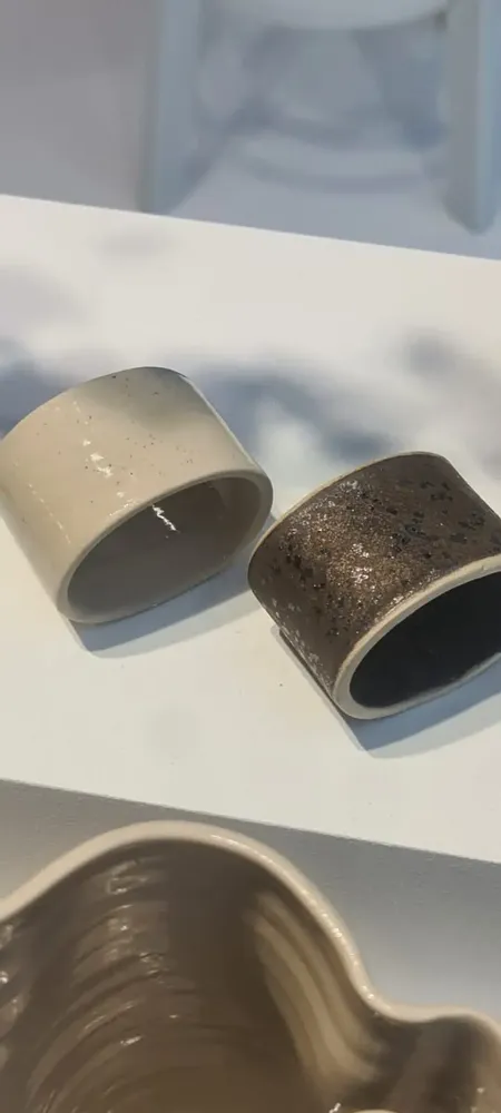 Serviettes - Rond de Serviette - CARTE BLANCHE CÉRAMIQUES