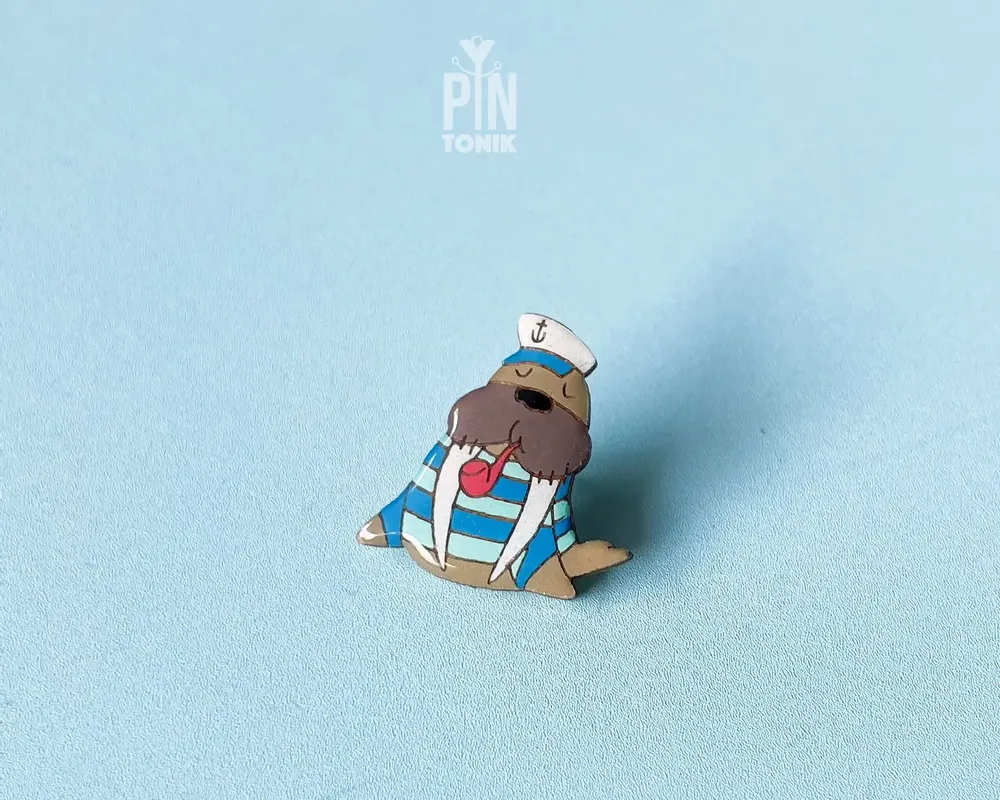 Broches - Broche Morse Marin - PINTONIK