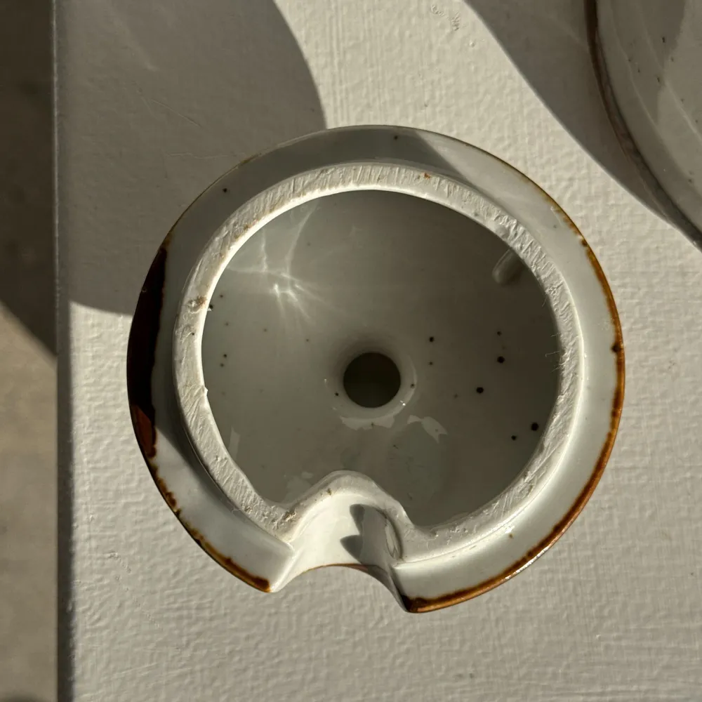 Food storage - Vintage pickle jar with wicker handle H20 D13.5 - OFFICE OBJETS