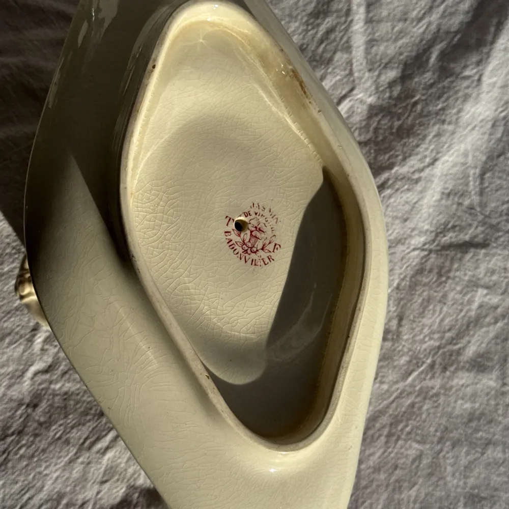 Platter and bowls - Ancient pink saucier earthenware Badonviller model Jasmin - OFFICE OBJETS