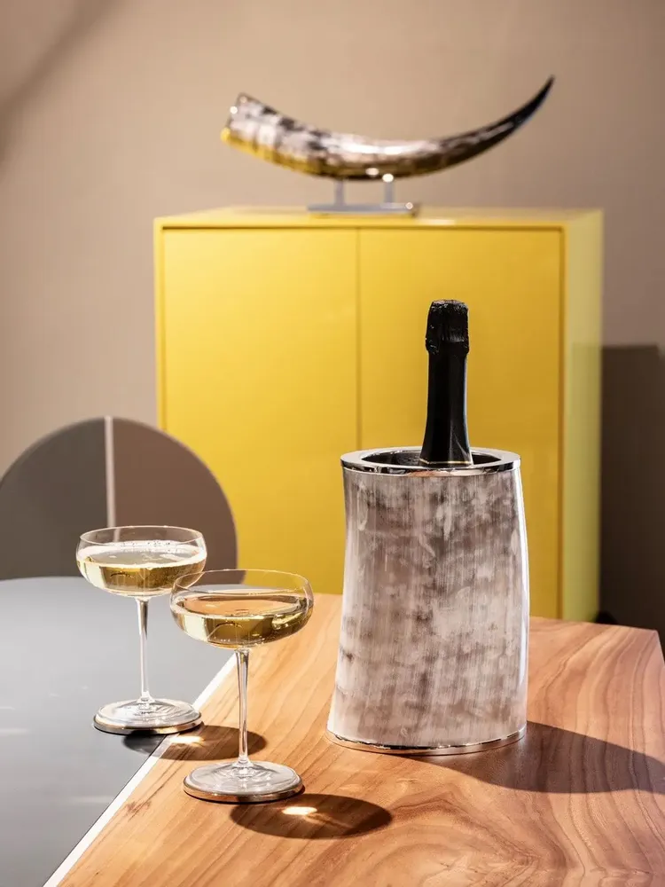 Accessoires pour le vin - Porte-champagne | Corne naturelle - ZANCHI 1952
