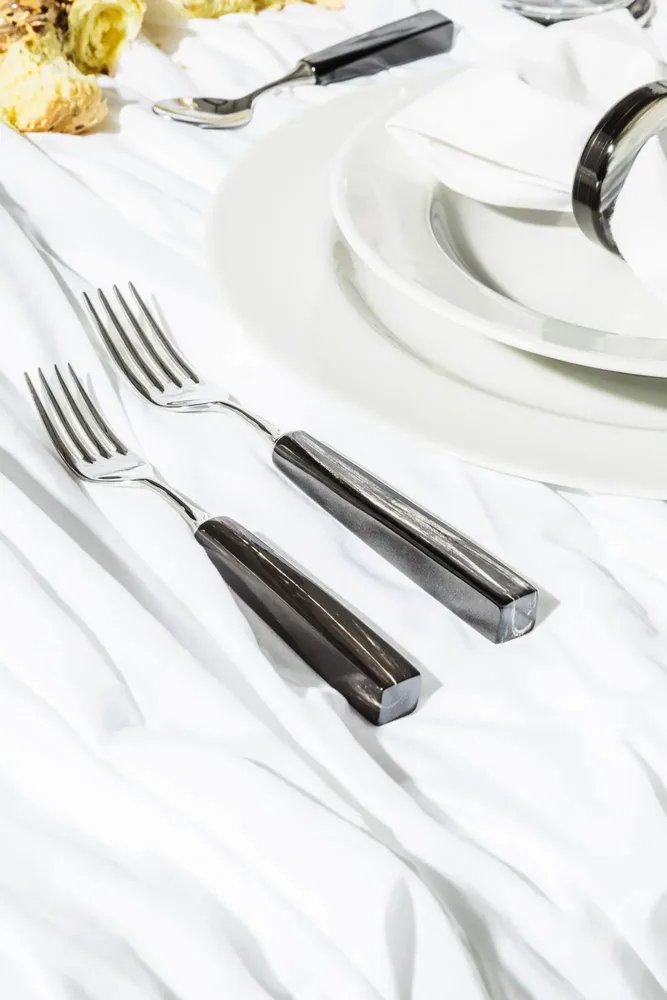 Cutlery set - Metropolitan Table Cutlery Set | Natural Horn - ZANCHI 1952