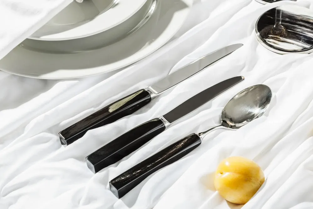 Cutlery set - Metropolitan Table Cutlery Set | Natural Horn - ZANCHI 1952