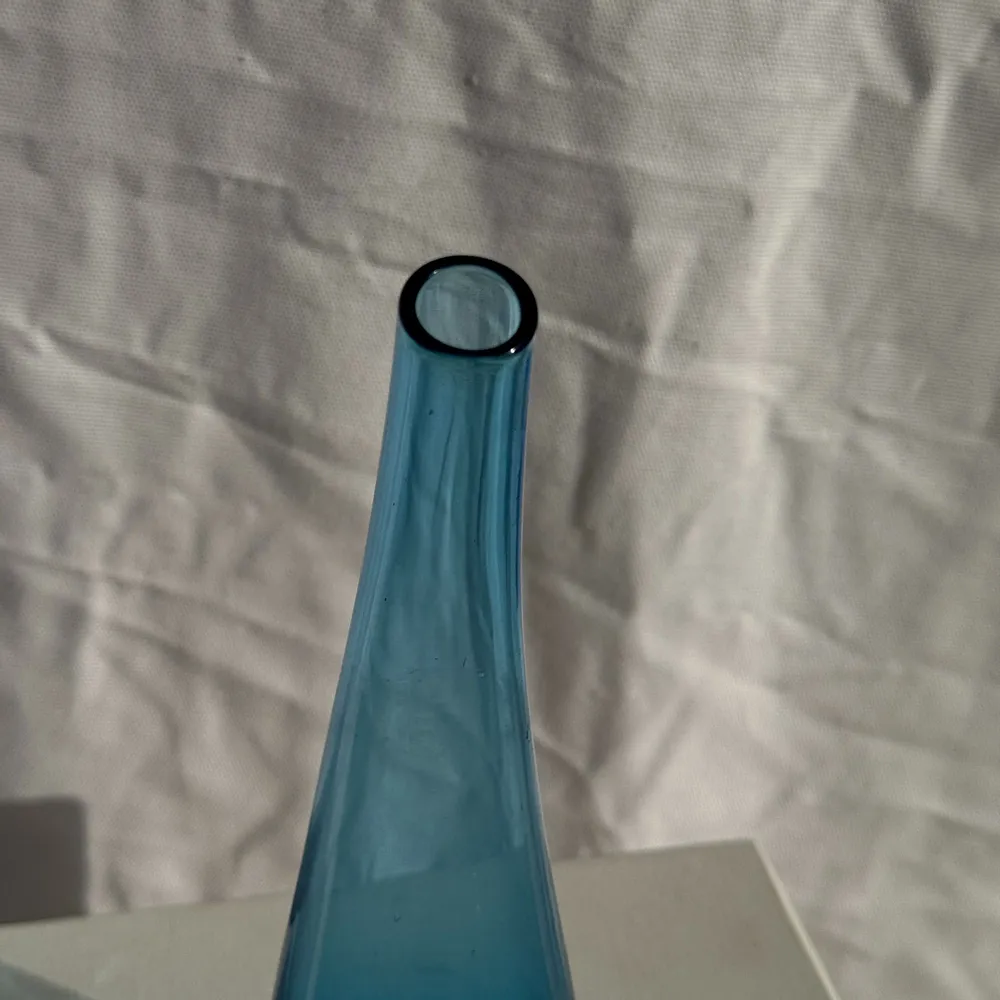 Vases - Blue soliflora vase H25 D7 - OFFICE OBJETS