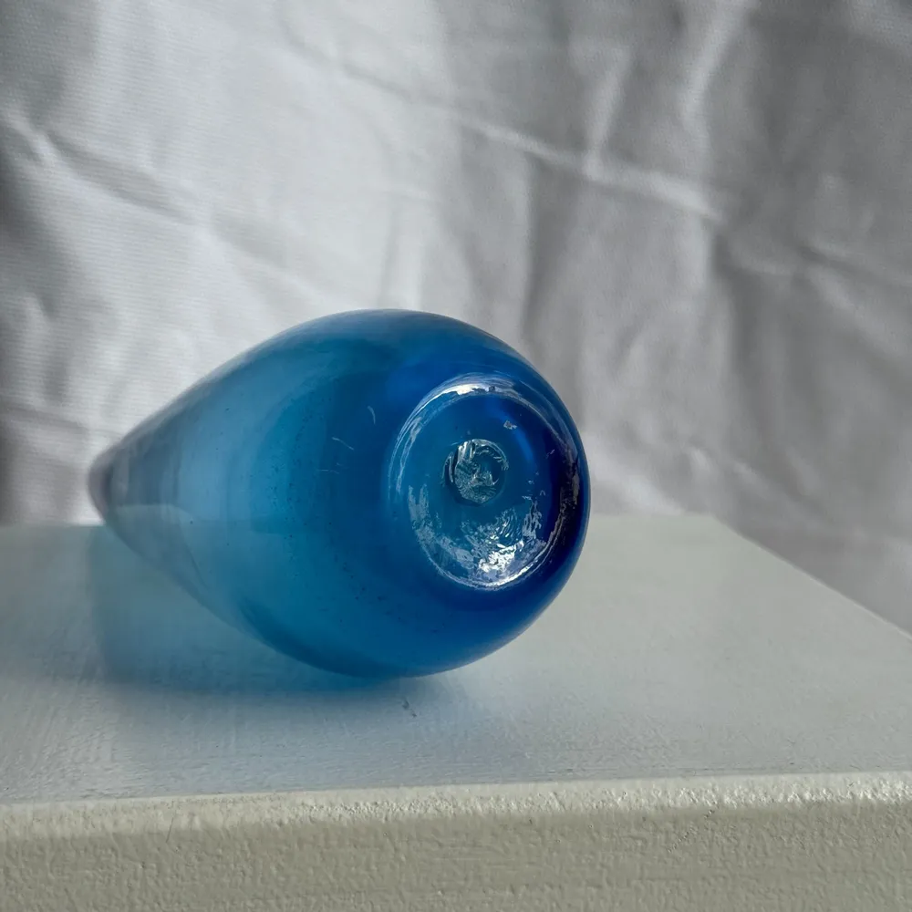 Vases - Blue soliflora vase H25 D7 - OFFICE OBJETS