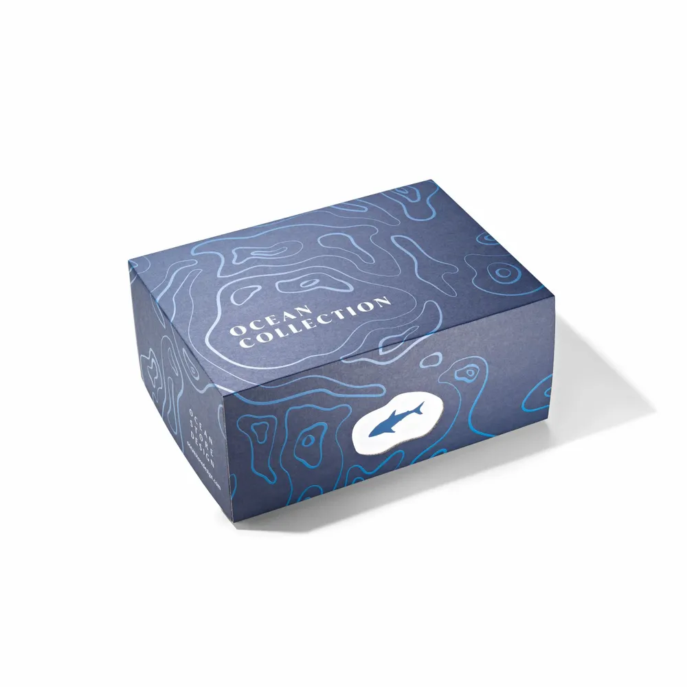 Hotel bedrooms - Porcelain Shark Sculpture – Silver Edition - OCEANSTORE DESIGN