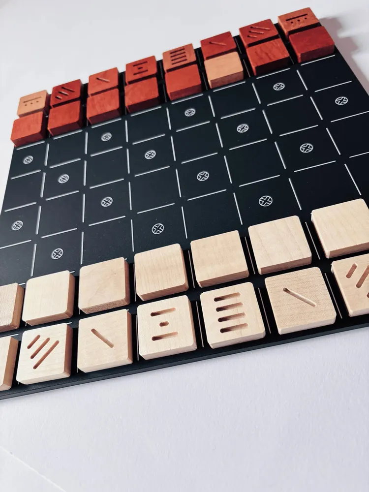 Design objects - Chess and chessboard - A - SHALL WE PLAY A GAME?