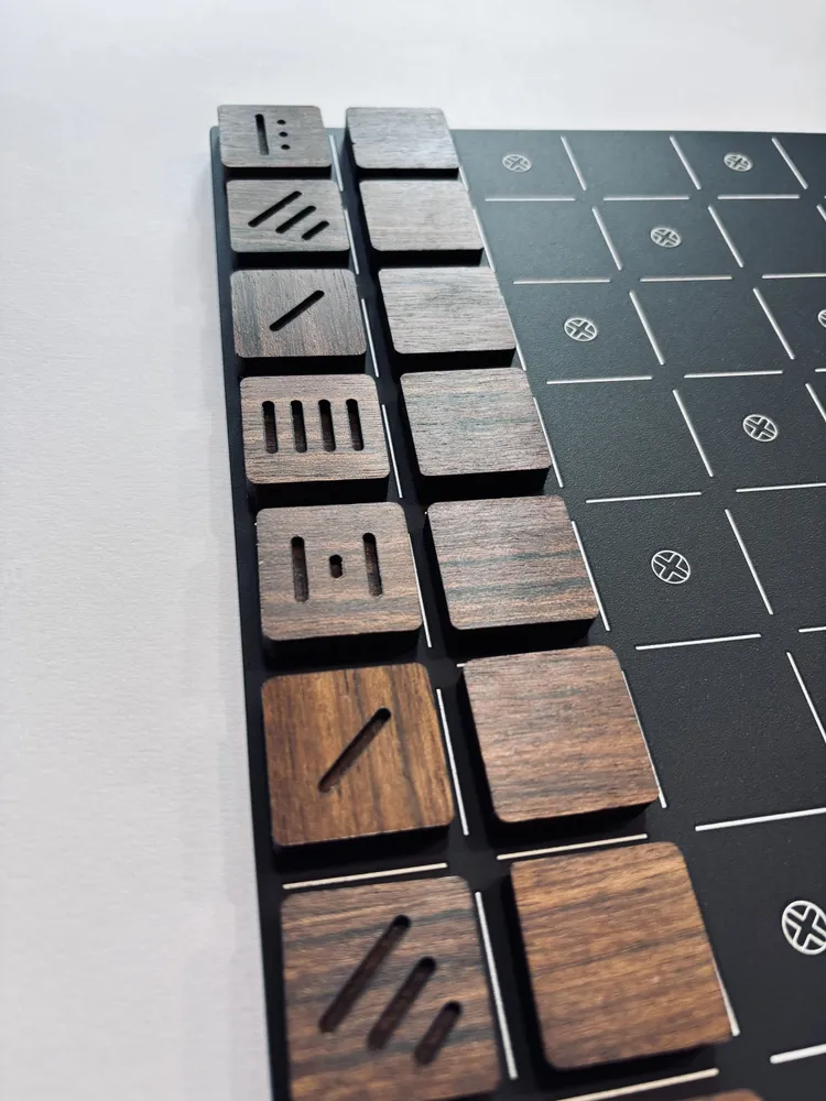 Design objects - Chess and chessboard - A - SHALL WE PLAY A GAME?