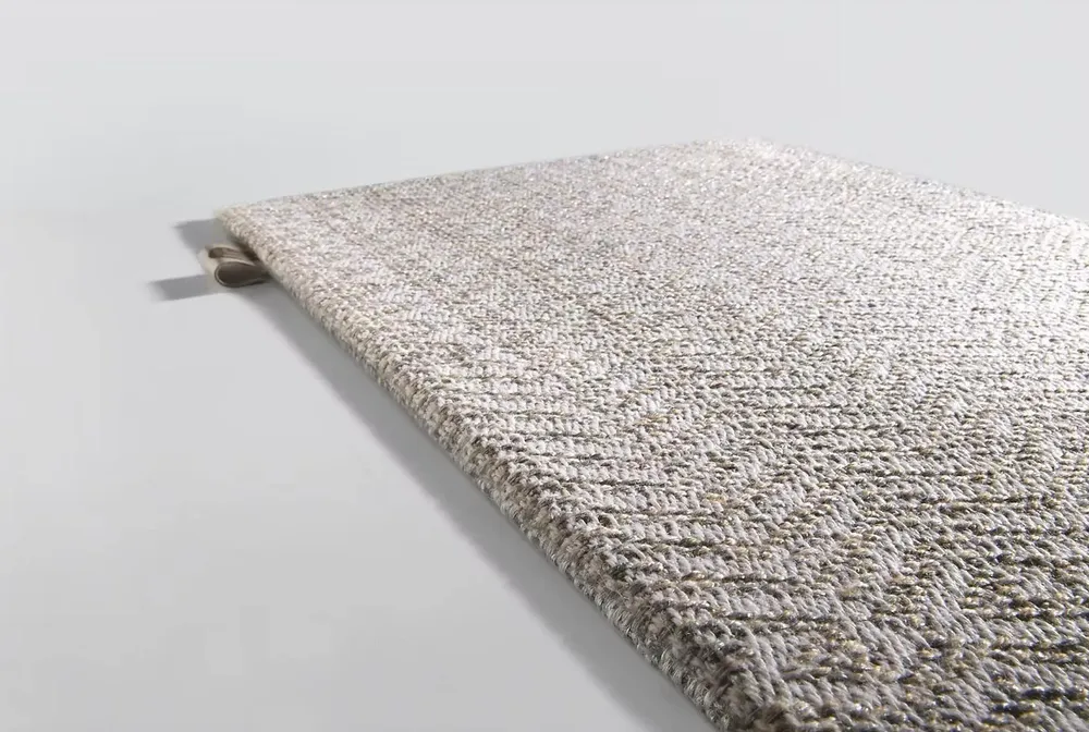 Tapis - Tapis Luminous Sands en laine et lin - COCONO