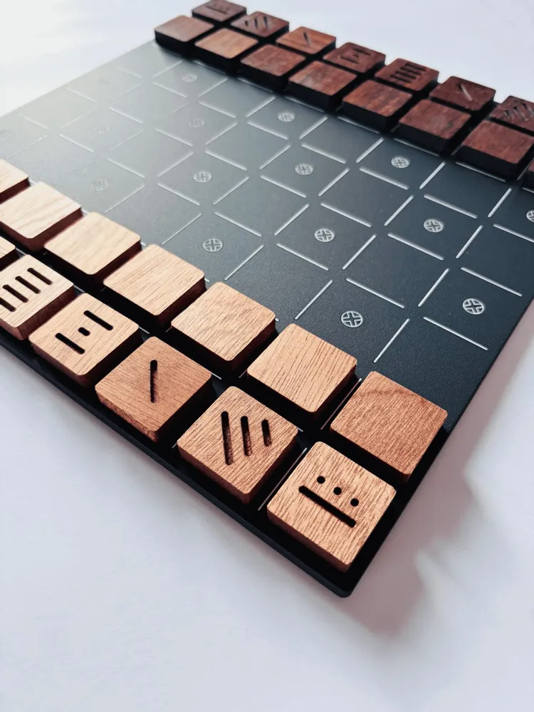 Design objects - Chess and chessboard - A - SHALL WE PLAY A GAME?