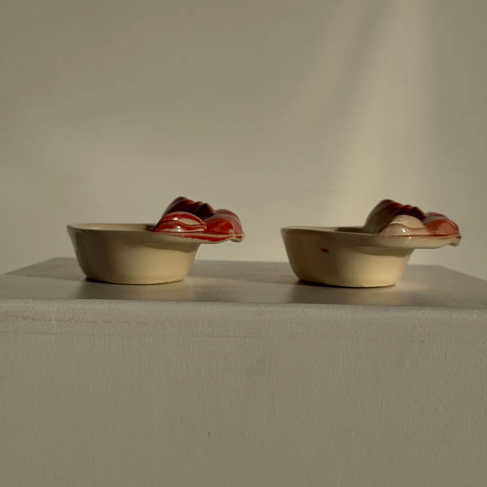 Couverts & ustensiles de cuisine - Paire de mini ramequins homard vintage Saint Amand D15,5 - OFFICE OBJETS