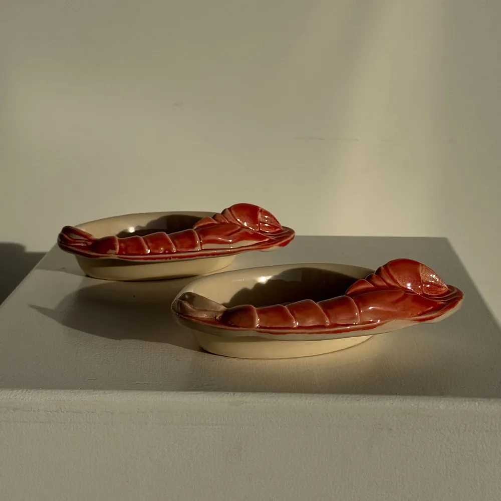Couverts & ustensiles de cuisine - Paire de mini ramequins homard vintage Saint Amand D15,5 - OFFICE OBJETS