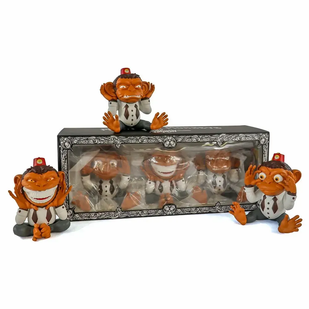 Sculptures, statuettes and miniatures - Figure - More Evil Monkeys (Set) by Ron English - ARTOYZ