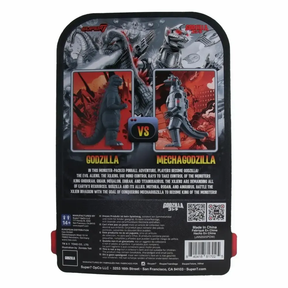 Sculptures, statuettes et miniatures - Figurine - Toho ReAction Figures - Godzilla '84 - ARTOYZ