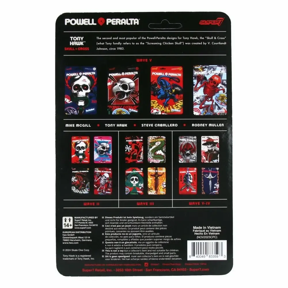 Sculptures, statuettes and miniatures - Figure - Tony Hawk - Powell Peralta ReAction Figures - ARTOYZ