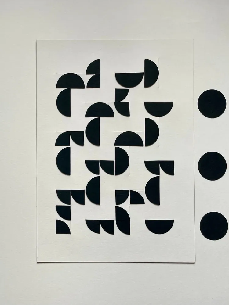 Gifts - Touch chalkboard - A TRIBUTE TO BAUHAUS - White - OISO