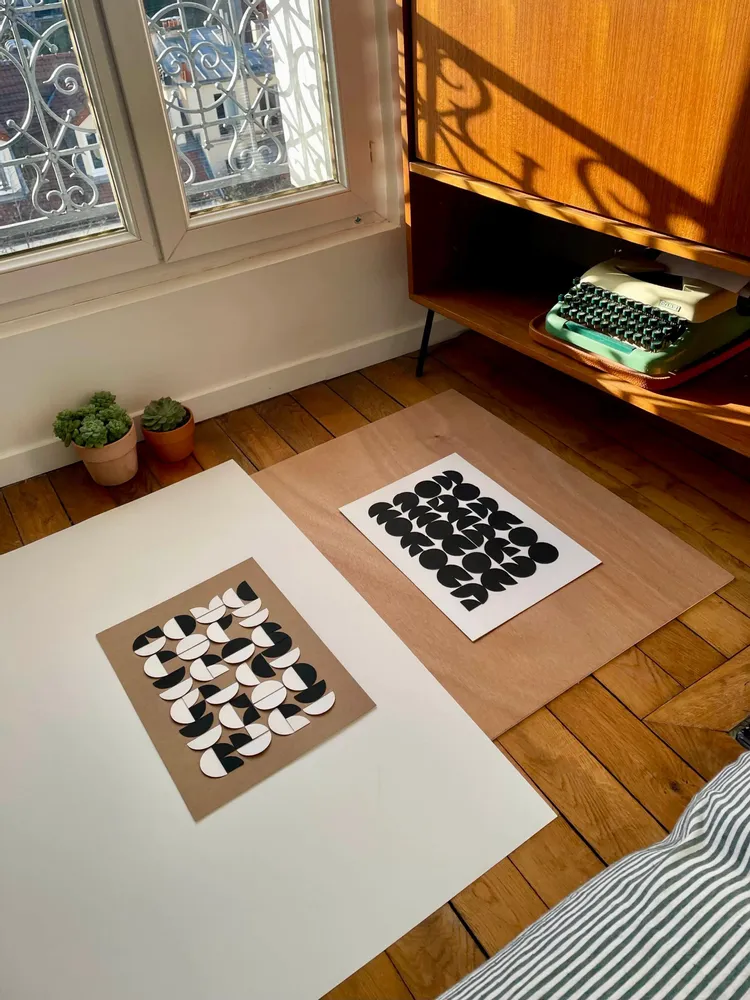 Gifts - Touch chalkboard - A TRIBUTE TO BAUHAUS - White - OISO