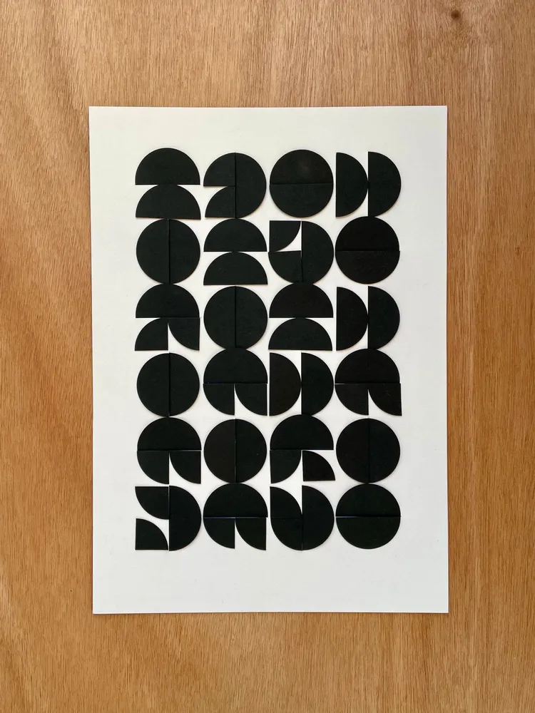 Gifts - Touch chalkboard - A TRIBUTE TO BAUHAUS - White - OISO