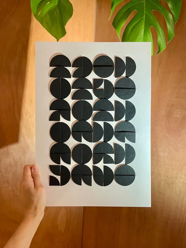 Gifts - Touch chalkboard - A TRIBUTE TO BAUHAUS - White - OISO