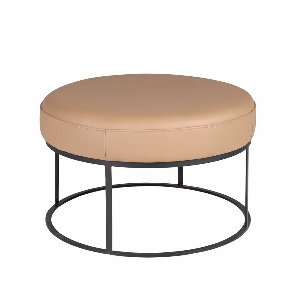 Bancs - Banquette en cuir marron - ANGEL CERDÁ