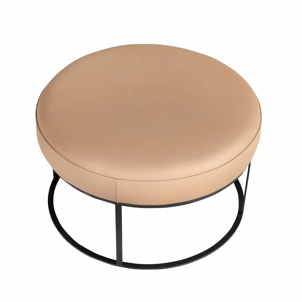 Bancs - Banquette en cuir marron - ANGEL CERDÁ