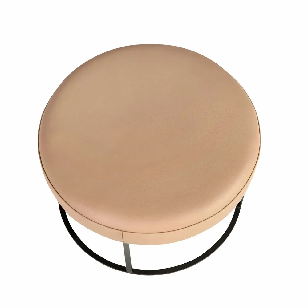 Bancs - Banquette en cuir marron - ANGEL CERDÁ