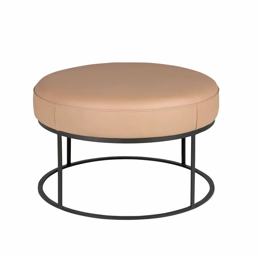 Bancs - Banquette en cuir marron - ANGEL CERDÁ