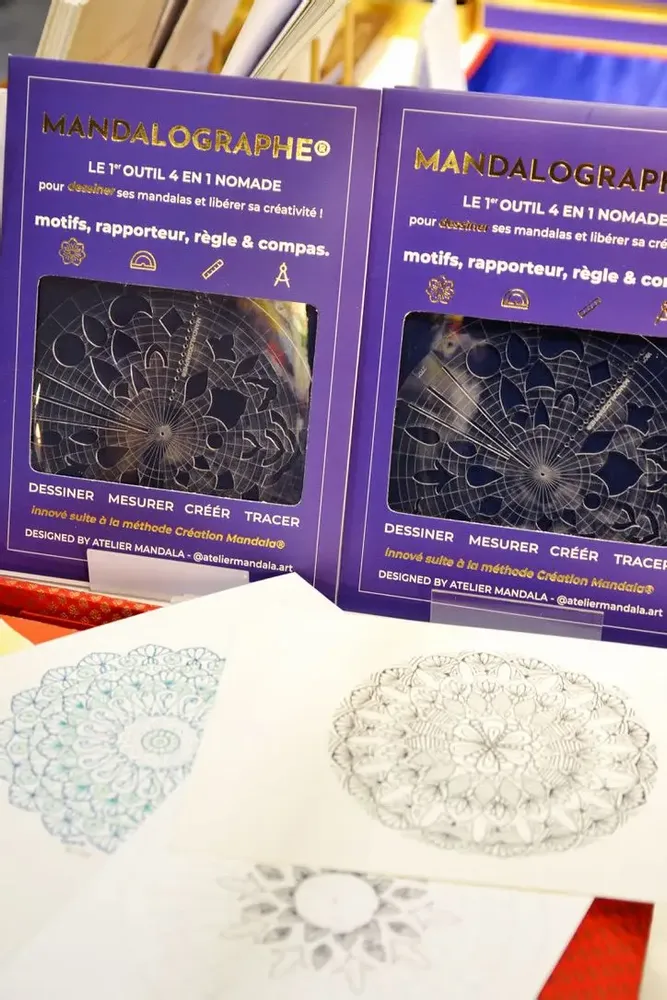 Stationery - Mandalograph® – 4-in-1 nomad tool for creating mandalas - ATELIER MANDALA