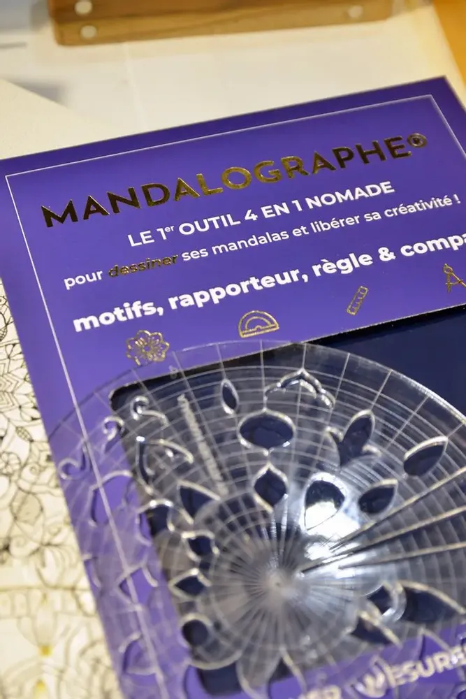 Stationery - Mandalograph® – 4-in-1 nomad tool for creating mandalas - ATELIER MANDALA