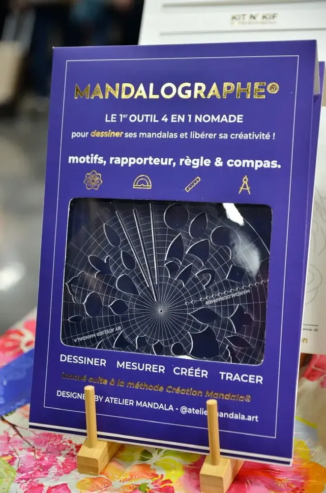 Stationery - Mandalograph® – 4-in-1 nomad tool for creating mandalas - ATELIER MANDALA
