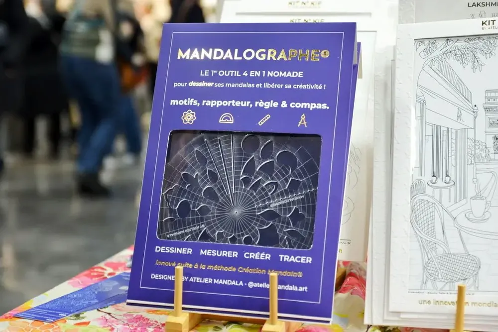 Stationery - Mandalograph® – 4-in-1 nomad tool for creating mandalas - ATELIER MANDALA