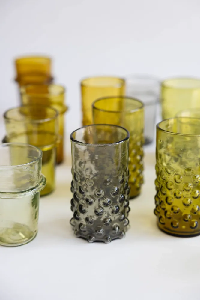 Glass - Blown glass - Recycled glass - Syrian know-how - ATELIER LÉTHÉ