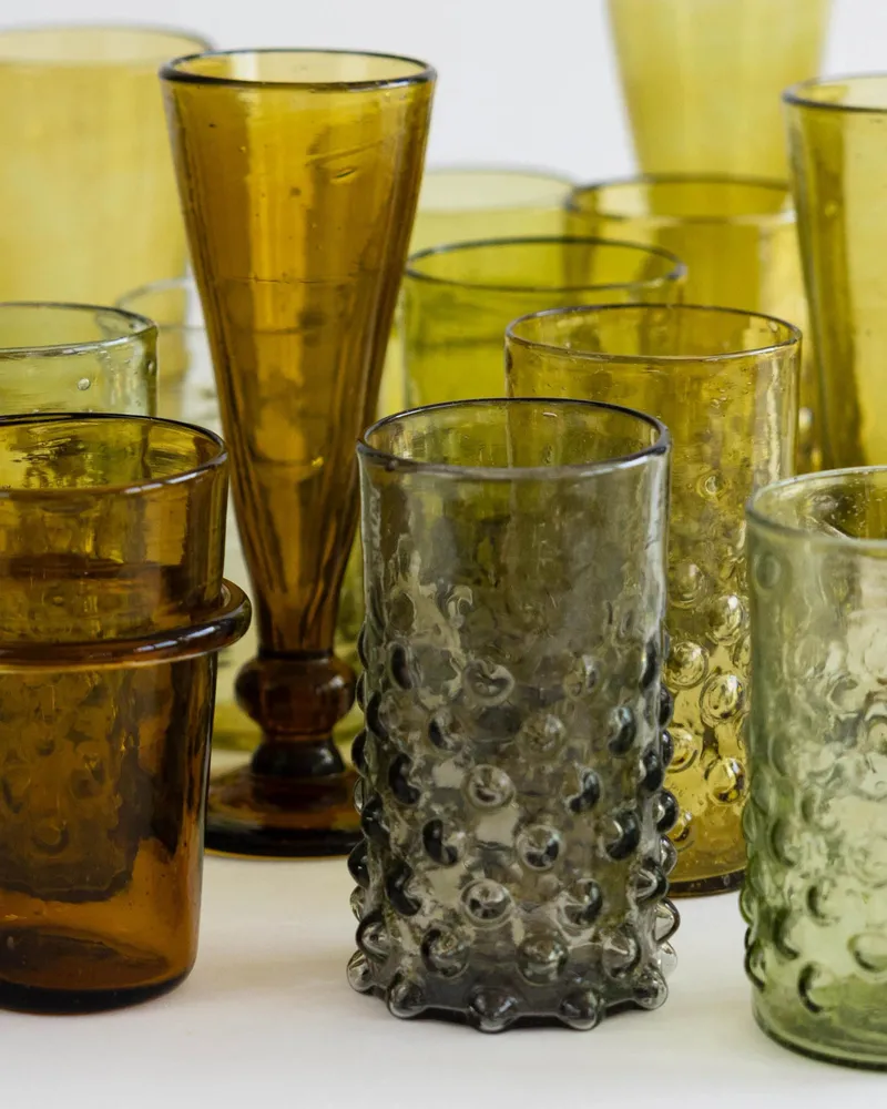 Glass - Blown glass - Recycled glass - Syrian know-how - ATELIER LÉTHÉ
