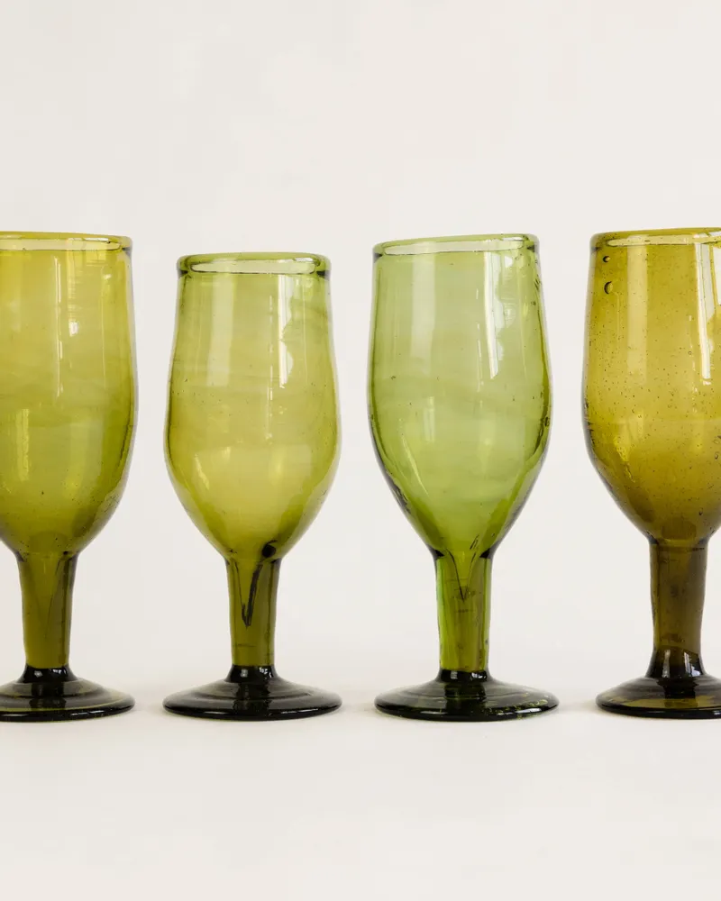 Glass - Blown glass - Recycled glass - Syrian know-how - ATELIER LÉTHÉ