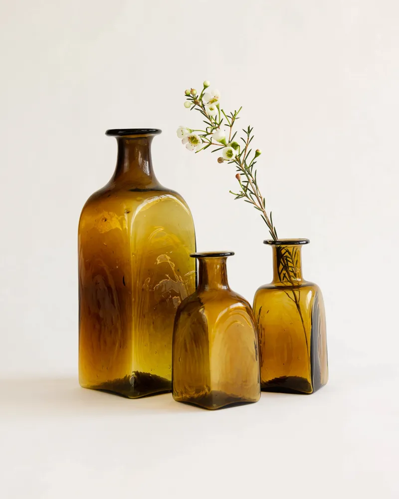 Glass - Blown glass - Recycled glass - Syrian know-how - ATELIER LÉTHÉ