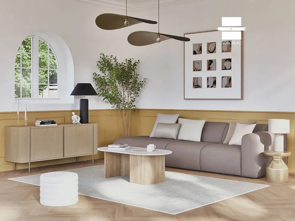 Moldings - TORSADE 30 Ornament Wand - SOBOPLAC