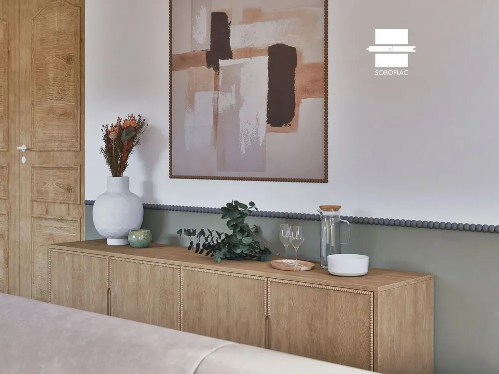 Moldings - PERLA 30 Ornament Wand - SOBOPLAC