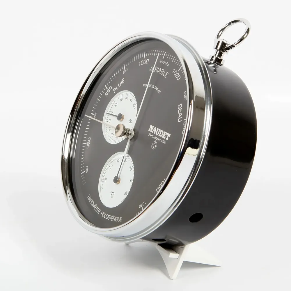 Other wall decoration - 12CM TRIPLE FUNCTION BAROMETERS - NAUDET